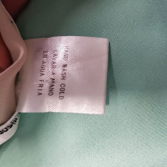 Ellison blue green cami slip top mini dress - Picture 2 of 5